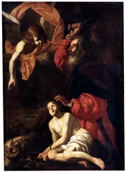 Ábrahams Izsák feláldozása, c1615-c1620