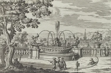Belvedere-kút Frascatiban ..., 1691 vagy azután.