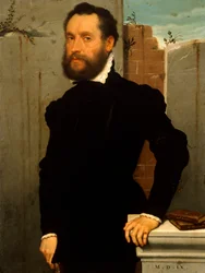 Gentleman portréja (olaj, vászon)