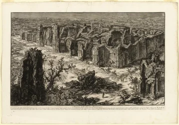 Az Antoninus-fürdő romjai [Caracalla fürdői], a Római kilátásból