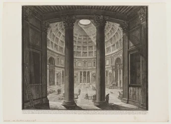 A Pantheon, belső tér