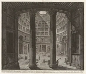 A Pantheon belső képe