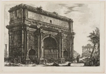 Septimius Severus látképe