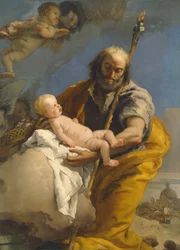Szent József és a gyermek Krisztus, 176769