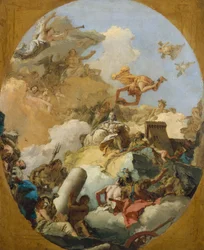 A Spanyol Monarchia apoteózisa, 1765 körül