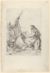A filozófus, a Scherziből, kb. 1740.