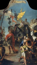 Marius diadala, 1729.
