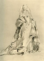 Fiatal hölgy, 18. század eleje-közepe, 1928