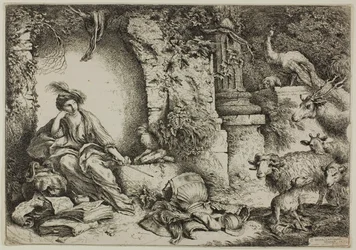 Circe Ulysses társaival állatokká változott