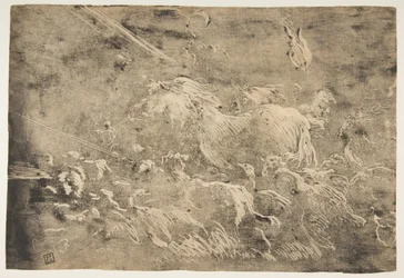 Noé és a bárkába belépő állatok, 1650-55.