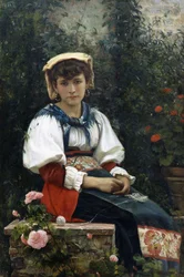 Egy toszkán szépség, 1874