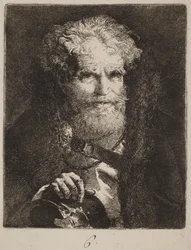 Öregember sisakkal