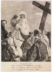Via crucis - X. állomás: Jézust megfosztják ruháitól