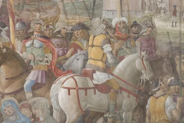 Keresztre feszítés, 1495 (a 3498420 részlete)