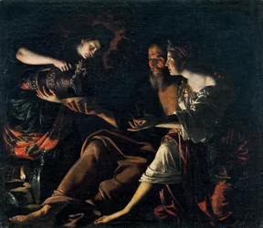 Lót és lányai, 1617.