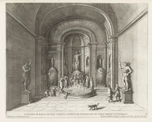 Fontein van Bacchus a Villa d