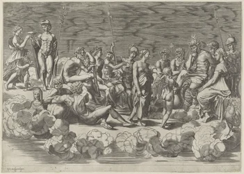 Istenek gyűjteménye az Olympuson
