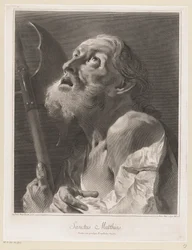 Mátyás apostol Szent Mátyás (cím a tárgyon) Apostolok (sorozat címe)