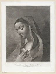 Maria Szűz Mária (cím a tárgyon)