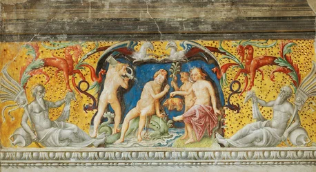 Falfestmények a Zodiákus teremben, Palazzo d
