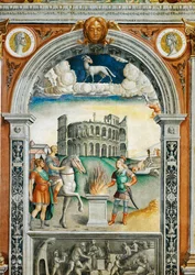 Falfestmények a Zodiákus teremben, Palazzo d