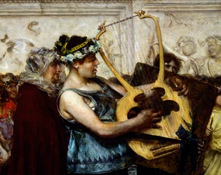 Házassági ajánlat, Giovanni Muzzioli (1854-1894), Részlet