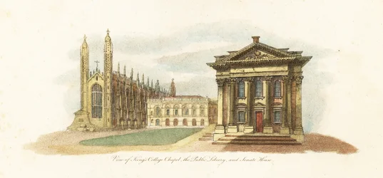 Kilátás a Cambridge-i Egyetemre