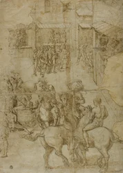 Mitológiai díszbemutató, 1528-29