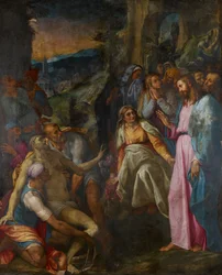 Lázár feltámasztása, 1592.