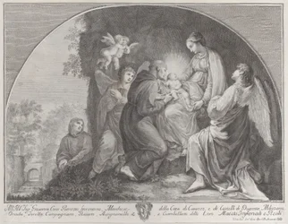 Szent Ferenc Krisztus-imádása, 1723-59.