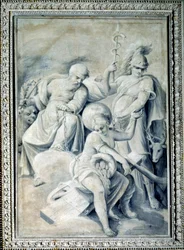 Az óvatosság és az értéktartás allegóriája behálózta a vagyont (Festészet, 1820-1826 körül)