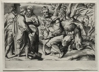 Silenus és Midas király