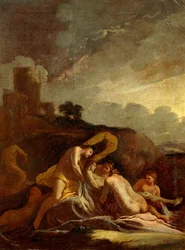 Adonis halála, Giulio Carponi (1613-1678).
