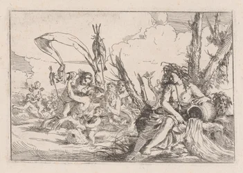 Víz, amelyet egy fa tövében ülő naiád ábrázol..., 1640-60.