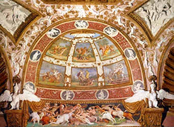 Sasok Kamarája, Palazzo del Te, Mantova, Olaszország