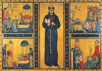 Szent Ferenc és életének történetei
