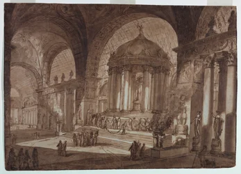 Színpadtervezés, a szerelem temploma