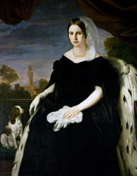 Maria Antónia két szicíliai hercegnő portréja (Palermo