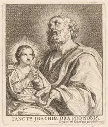 Szent Joachim és a Kisded Szűz Mária