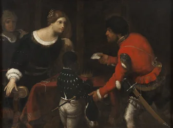 Caterina Cornaro, Ciprus királynője levelet kap a Tanácstól