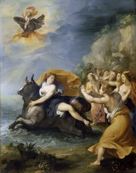 Európa megerőszakolása, 1604 körül.