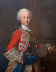 IV. Károly Emmánuel Szardíniai portréja, Giuseppe Dupra (1703-1784), olaj, vászon, 97, 8x79, 5 cm