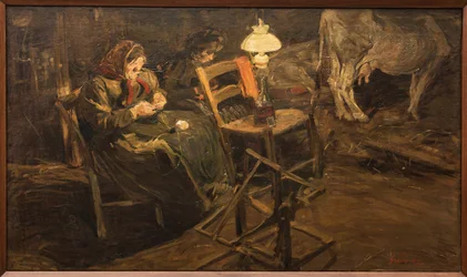 A tehénistállóban