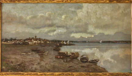 Sesto Calende (olaj, vászon)
