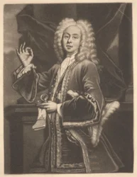 Colley Cibber, 1700-1725 körül (metszet)