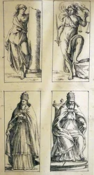 Giuseppe Maria Mitelli 17. századi tarotkártyái