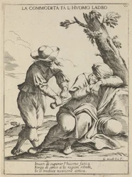 A lehetőség tolvajt csinál. A kényelem tolvajt csinál, 1678