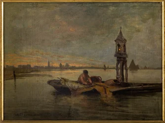 Üdvözlégy Mária (Egy éjszaka Sottomarinában) (olaj, vászon)