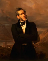 Alessandro Manzoni portréja (Milánó