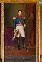 Antonio Lucchesi Palli, a Királyság altábornagya (olaj, vászon)